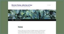 Desktop Screenshot of dhaneylaw.com